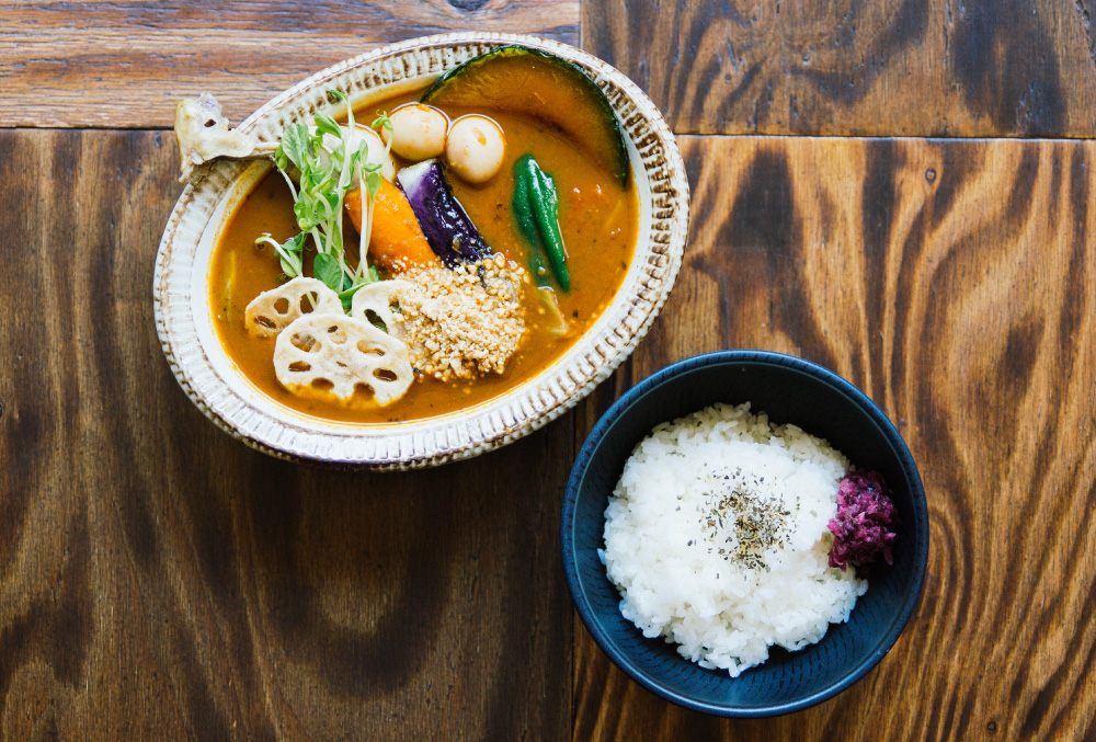 こま弦の旭川最速スープカレー